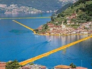 Passerella di Christo Lago d'Iseo, credits: www.corriere.it