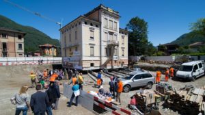 Villa Carmine, come spostare un edificio interamente