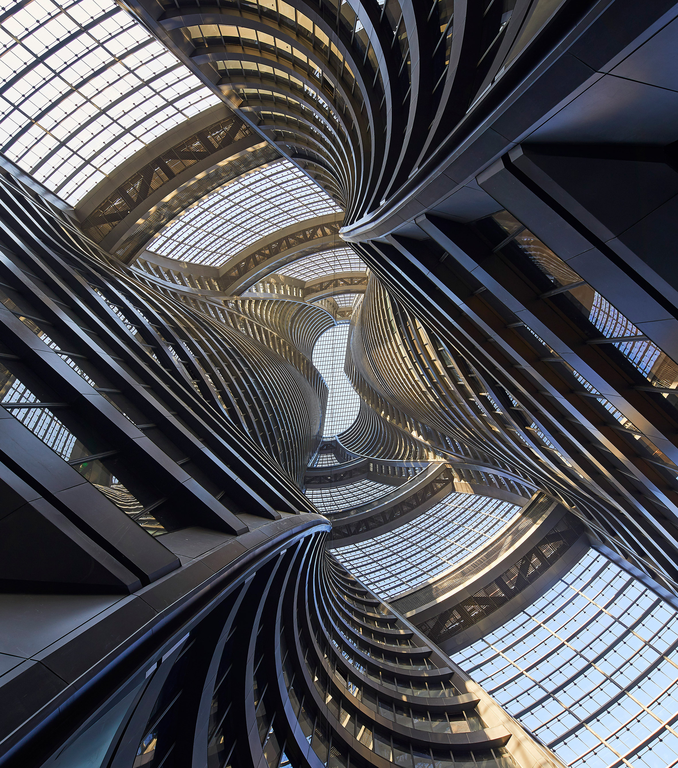 Leeza Soho di Zaha Hadid, a Pechino l’atrio più alto del mondo