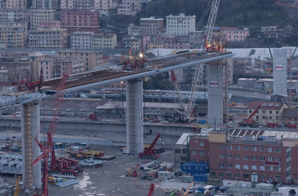 Il tracciato del Ponte Morandi non è a norma