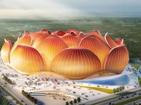Il nuovo stadio di Guangzhou - Ph. gianlucadimarzio.com