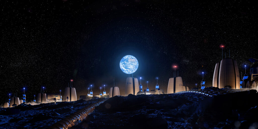 The Moon Village, il progetto per costruire sulla luna