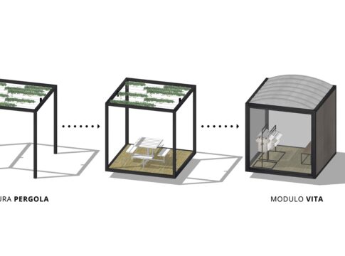 Modulo Vita Pergola, un sistema modulare made in Italy per la ripartenza