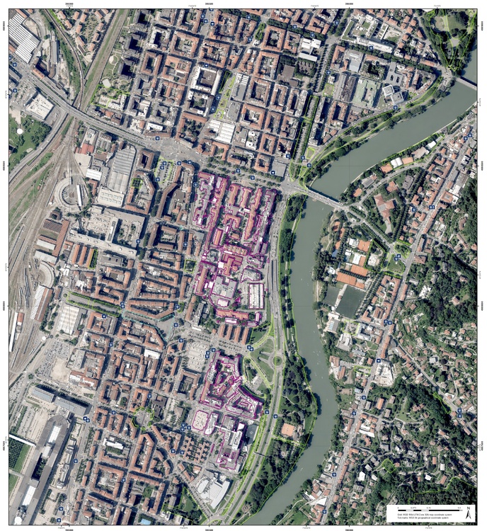 Cartografia satellitare contro gli assembramenti in Piemonte