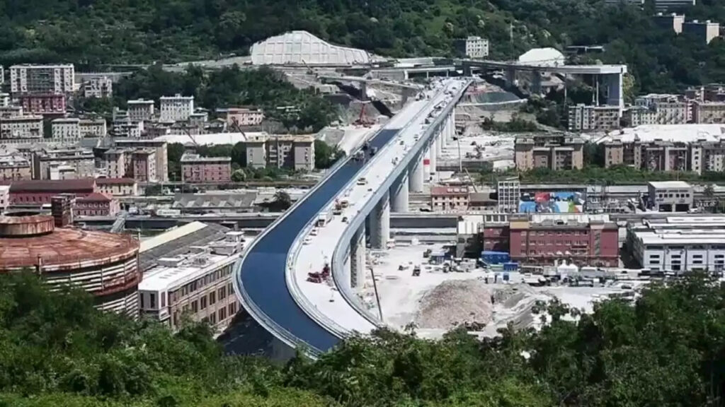 Domenica al via il collaudo del nuovo ponte sul Polcevera