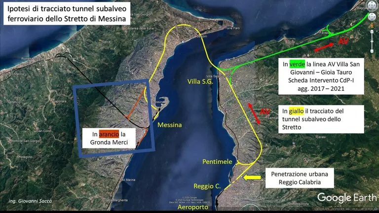 Tunnel sotto lo Stretto di Messina, il governo fa sul serio