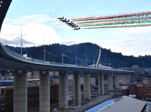 ponte Genova calcestruzzo