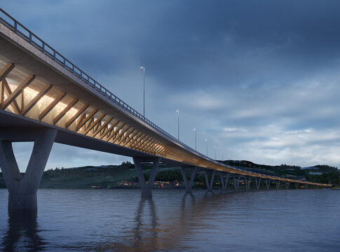 In Norvegia il ponte di legno più lungo al mondo