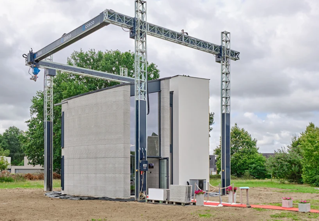 In Belgio il primo edificio 3D a due piani stampato in unico pezzo