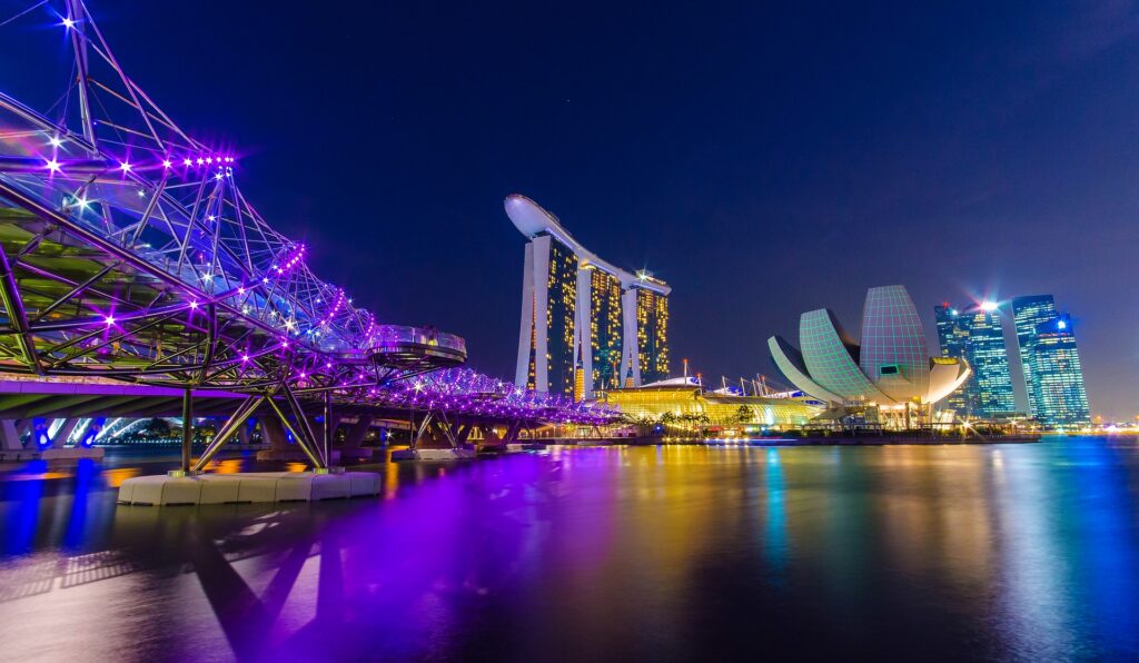 Marina Bay di Singapore: un’area dall’architettura futuristica