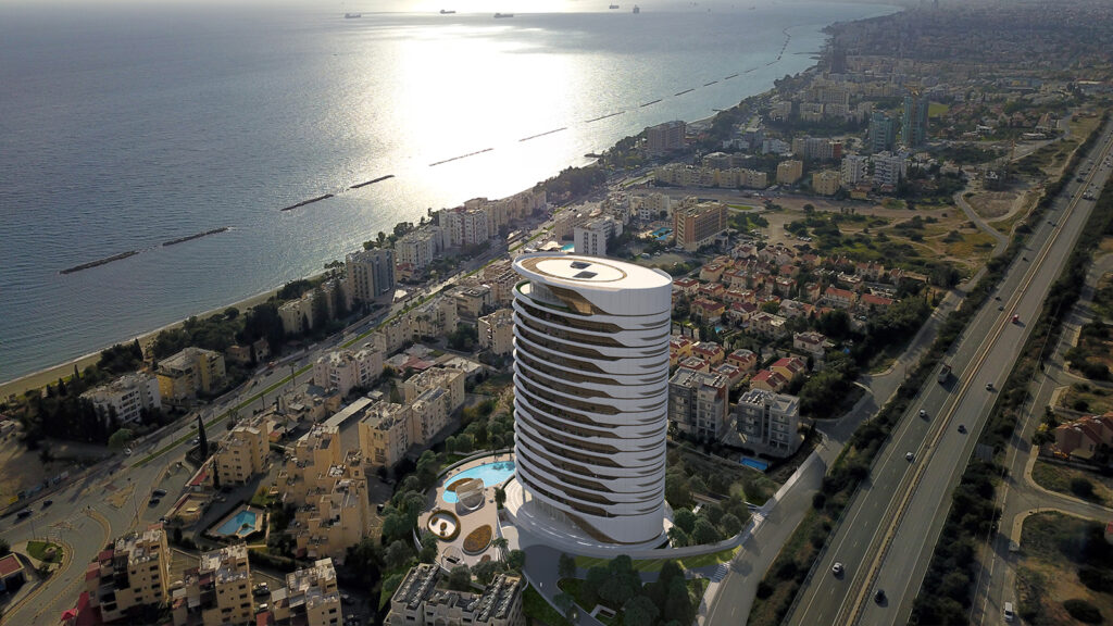 Sixty6 Tower, la torre residenziale di Pininfarina a Cipro