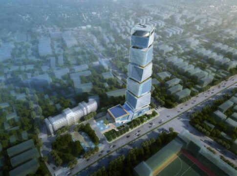 Una torre futuristica per Baku: MOT tower