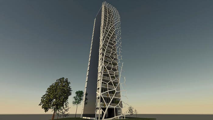 Una torre a "consumo zero" a Catania