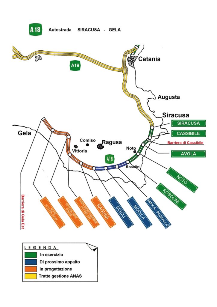 La provincia di Ragusa ha il suo primo tratto autostradale
