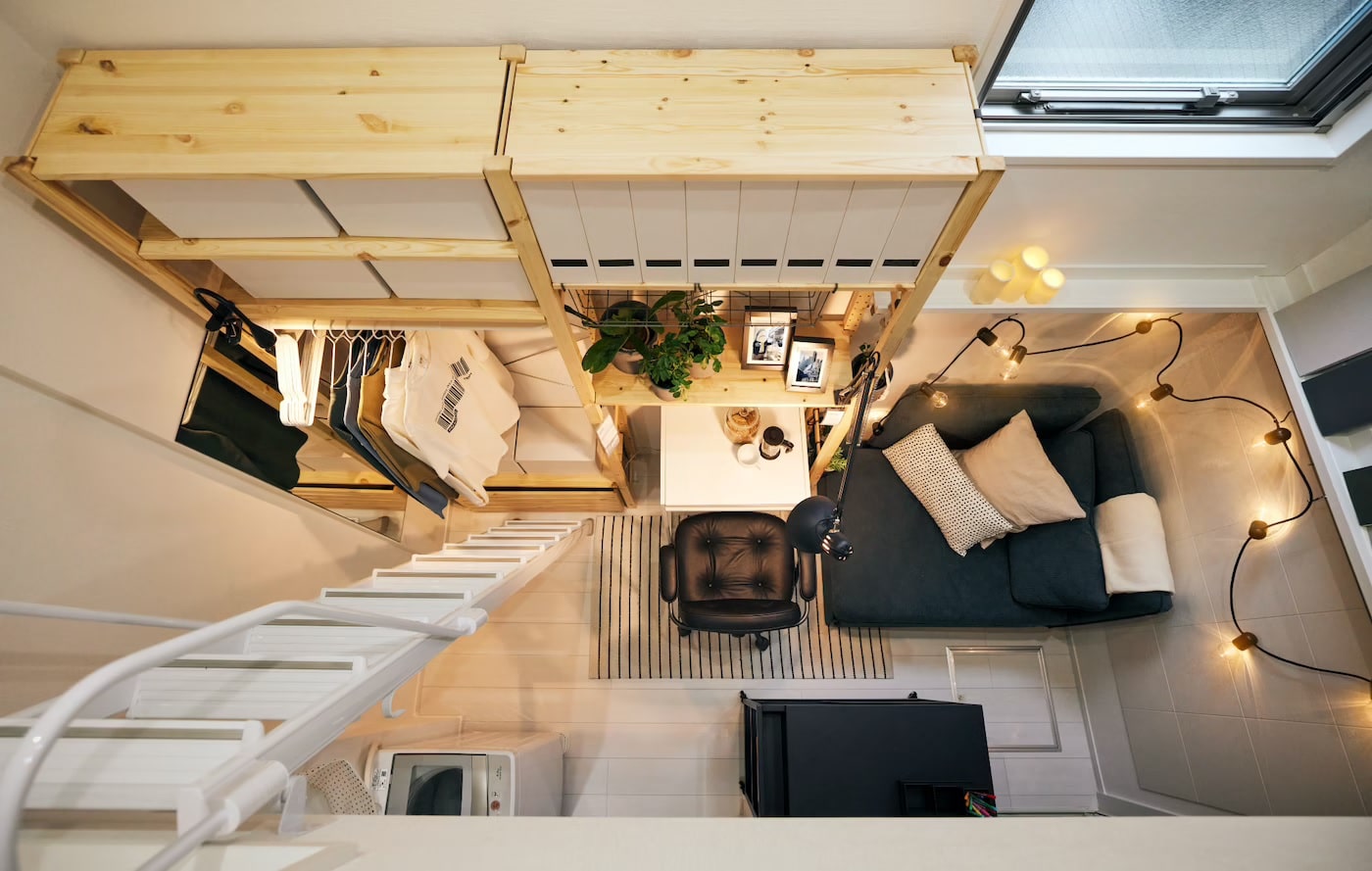 A Tokyo si vive in 10 metri quadri nelle Tiny House di IKEA. Ph. IKEA