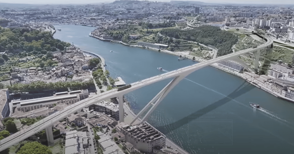 Nuovo ponte sul fiume Douro