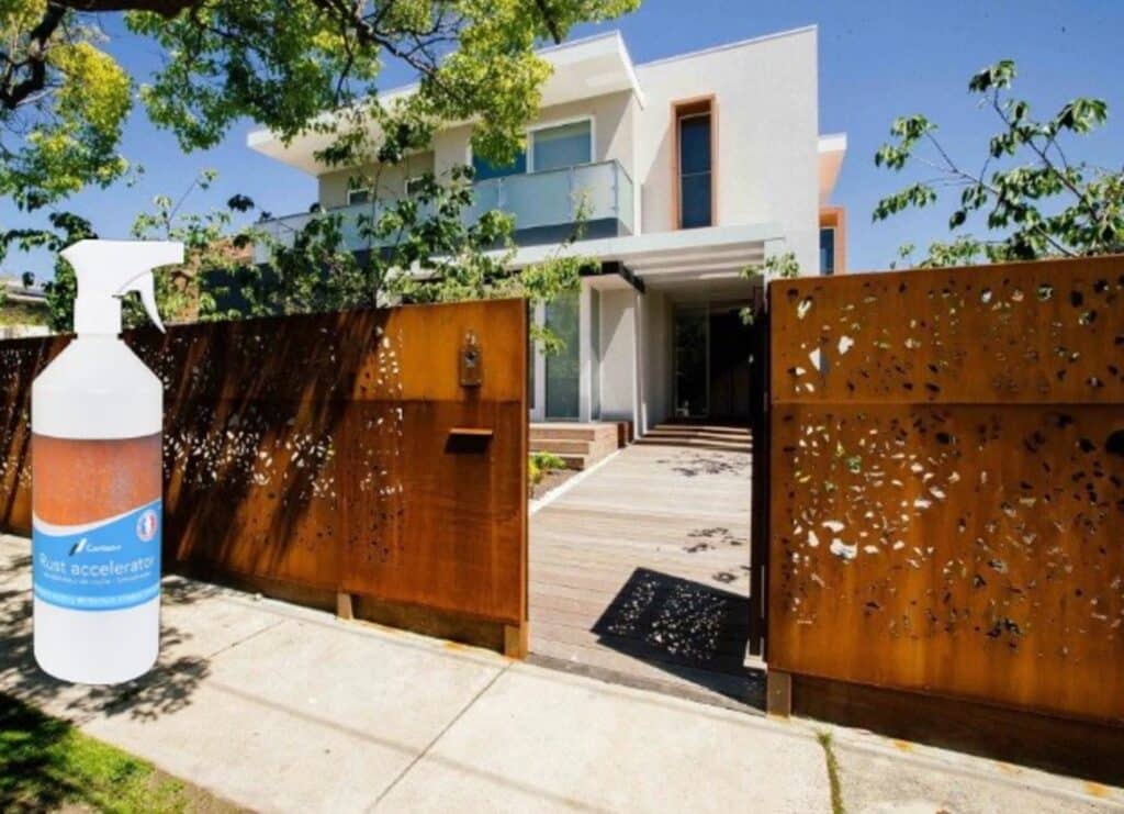 corten+, acceleratore ruggine, ossidazione, ruggine, metalli, acciaio, ferro, caratteristiche, convenienza, efficacia, prodotto, acido, qualità, applicazione, consigli, utilizzo, Building Close-up Engineering