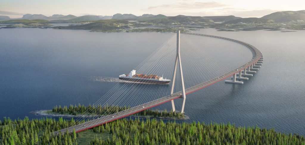 Bjørnafjorden Floating Bridge