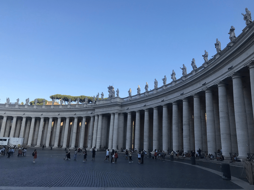 Effetti ottici più belli d’Italia - Colonnato di San Pietro