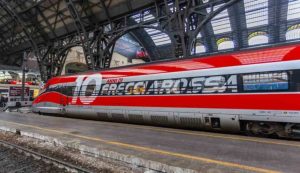 Frecciarossa su rotaie